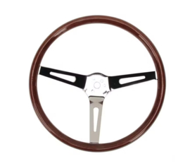 1# GT Classic 15-inch Slotted Spoke Wood Steering Wheel