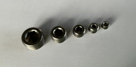 Afstop plug npt chroom