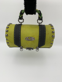 Handtas racing green round handbag