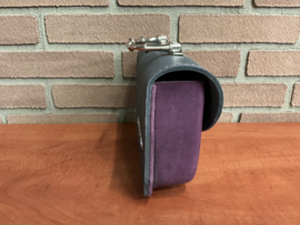 Little luxe handtas wine/grey