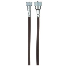 Speedometer Cable, Female Threads, Black Plastic Jacket, 63.00 in. Length, AMC, Buick, Cadillac, Chevy, Chrysler, Dodge, Ford, GMC, Jeep, Olds