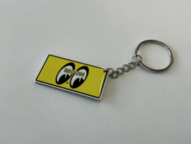moon eyes yellow  Auto Kentekenplaat Sleutelhanger