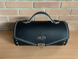 Handtas black mustang handbag