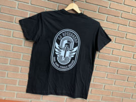 T-shirt keep your wheels rolling / white logo