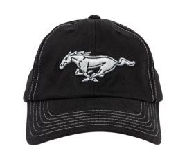 Baseball cap ford mustang zwart
