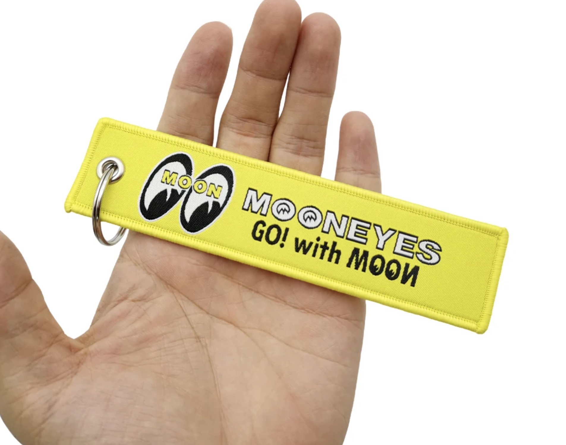 Moon eyes sleutelhanger