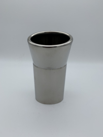 RVS uitlaat sierstuk DTM Ovaal 95x65mm