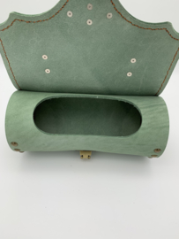 Handtas green tyger handbag