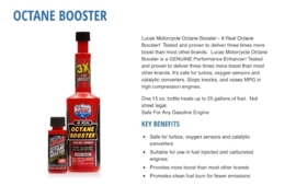 Lucas Octane booster. 444ml verpakking