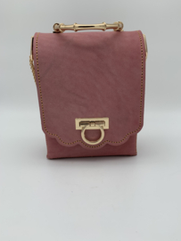 Handtas pink messenger hand/cross body bag