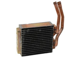 68-77 COPPER / BRASS HEATER CORE WITH AIR CONDITIONING