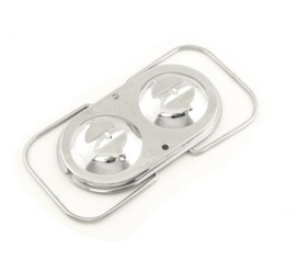 Corvette C3 Chrome master cylinder cover