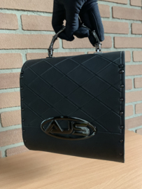 Handtas classic black handbag
