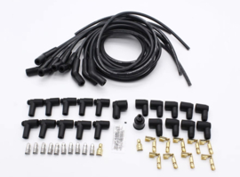8.5mm Spark Plug Wire Set V8 - 45 degree boots black