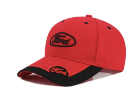 Baseball cap ford black/red