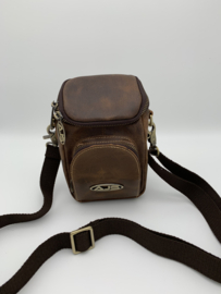 Schoudertas 100% leren crossbody tas