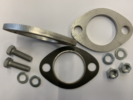 2,5 inch 2-gaats flens kits incl. pakking