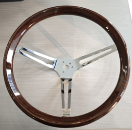 1# GT Classic 15-inch Slotted Spoke Wood Steering Wheel