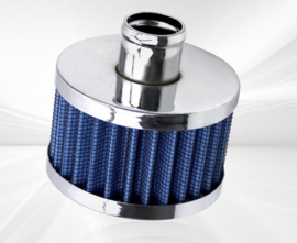 Performance breather filter blue