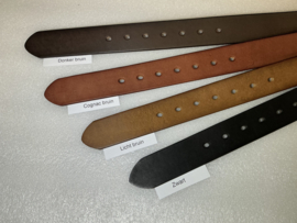 5,5mm DIK LEREN RIEM ZONDER BUCKLE