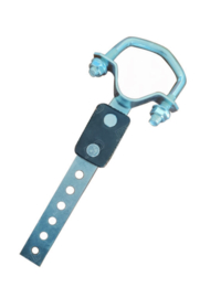 Ophang beugel compleet voor 1,75 tot 2,25 inch pijp