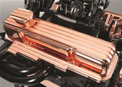 Chevrolet  Small block aluminium copper plated