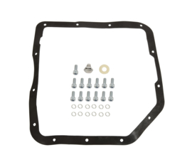 Th350 aluminium oil pan Black