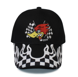 Baseball cap mr. Horsepower checkered flames