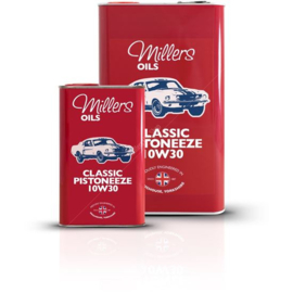 Millers oil Classic Pistoneeze 10w30. 1 en 5 liter