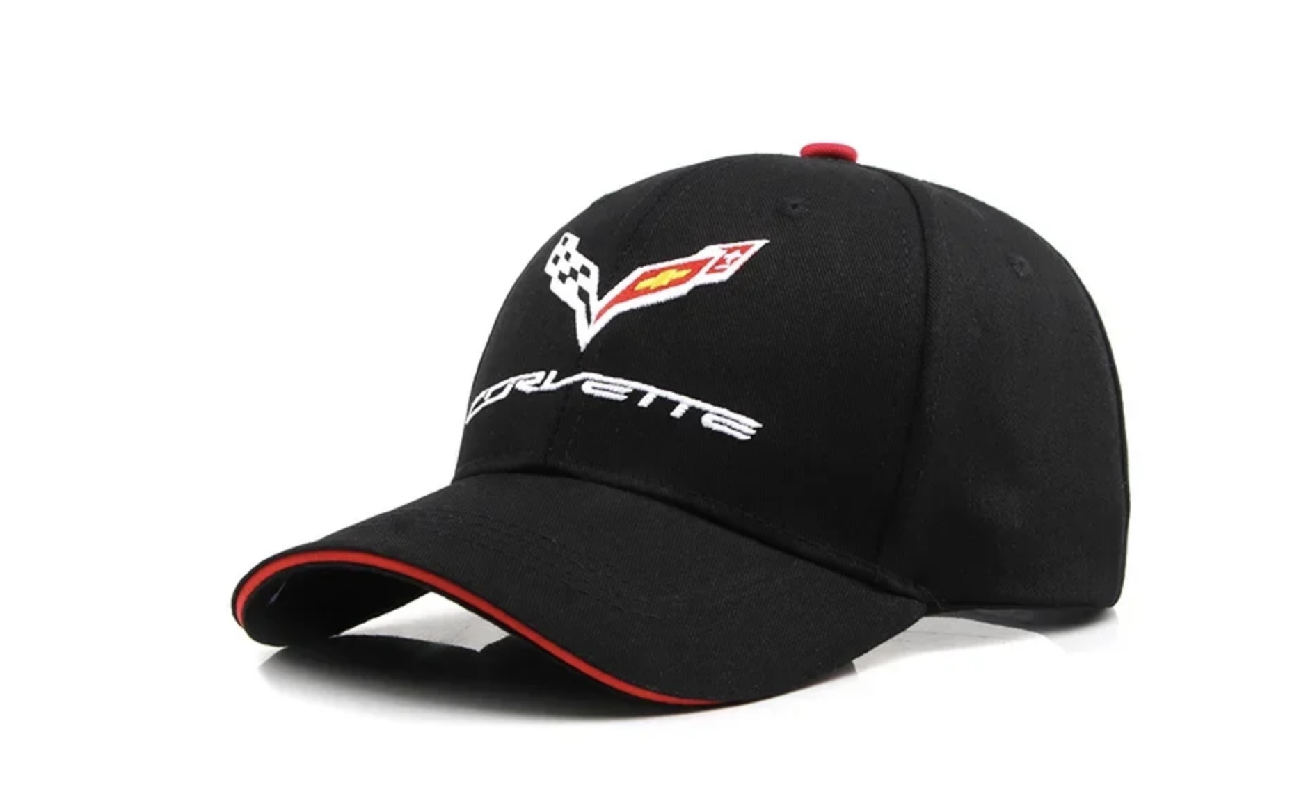 Baseball cap Corvette C7 zwart