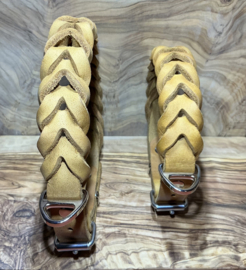 Hondenhalsband leer cognac
