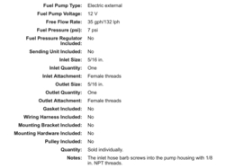 Electric fuel pump