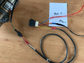 uitlaat klep 2,5 inch ( 63mm ) compleet met schakelaar