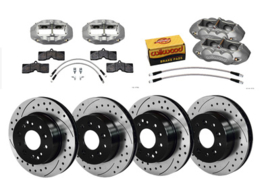 Wilwood corvette 1965-1982 compleet 4 piston brake kit