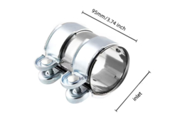 Uitlaat koppelstuk klemdeel