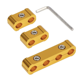 Aluminium bougiekabel houders div. Kleuren
