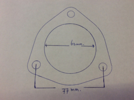Mr. Gasket MLS 2,5 inch Collector Gaskets 7176A