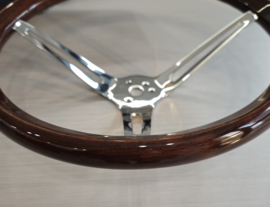 1# GT Classic 15-inch Slotted Spoke Wood Steering Wheel