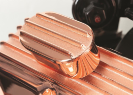 Aluminium copper breather