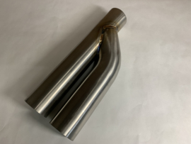 RVS Y-stuk 2,25 inch