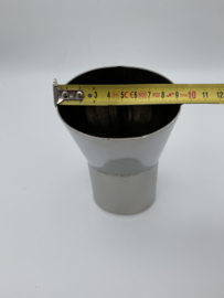 RVS uitlaat sierstuk DTM Ovaal 95x65mm