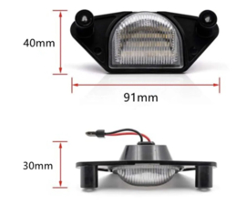 18 Led Kenteken plaat lamp, Buick, Chevy, GMC, Oldsmobile, Pontiac