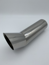 RVS uitlaat sierstuk DTM 3 inch Max