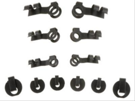 Retainer Clips, Linkage Style,  Set of 12