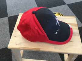 Baseball cap ford mustang zwart/rood