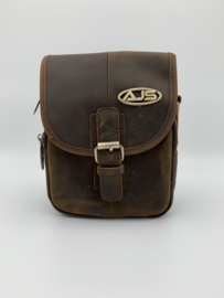 Schoudertas 100% lederen crossbody tas