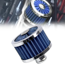 Performance breather filter blue