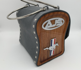Handtas gun grey mustang handbag