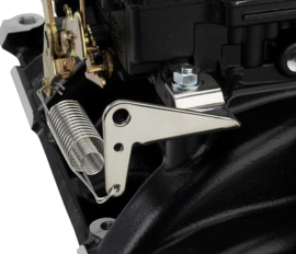 Throttle Return Spring Kit, Car Carburetor Throttle Cable Bracket with Dual Return Spring Set