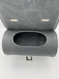 Handtas Dark grey round handbag